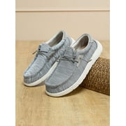 BRUNO MARC Mens Slip On Loafers Lightweight Casual Boat Shoes Comfort Walking Shoes BEIGE Size 6.5